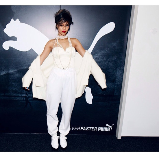 Rihanna Puma, Rihanna Instagram