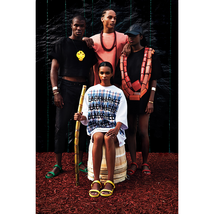 BLKKANGAROO Spring 2015, Black Fashion Designers