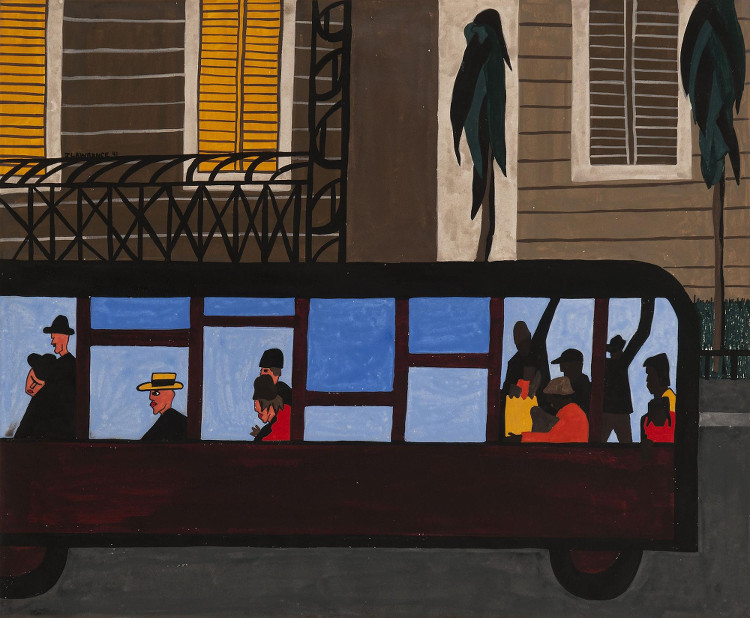 Jacob Lawrence the Great Migration