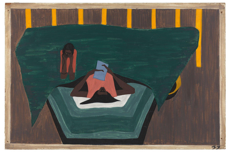 Jacob Lawrence the Great Migration