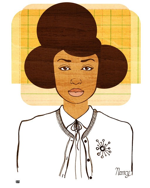 Tabitha Brown, Black Women Art, Black Contemporary Artists, Black Women Illustrations