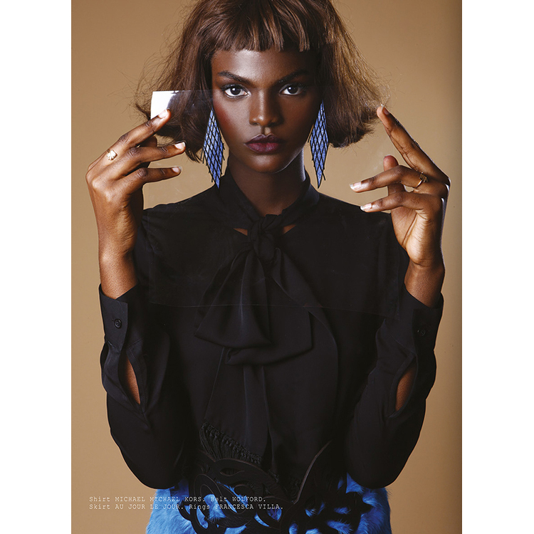 Edna Ferreira, DREW Magazine, Black Fashion Models