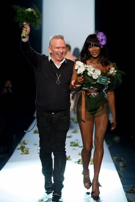 Jean Paul Gaultier Couture SS 15 Black Fashion Models