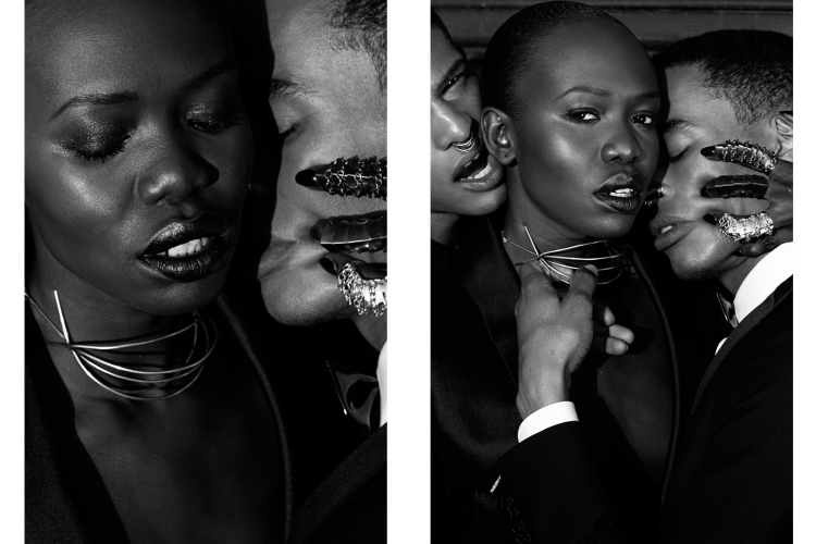 Mari Agory, Toni Smailagic, Black Fashion Models, Glassbook Magazine