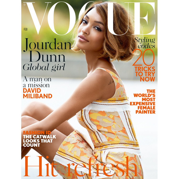 Jourdan Dunn British Vogue 2015 Patrick Demarchelier