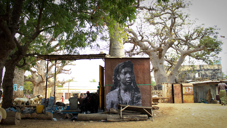 YZ Yseult, Street Art, Warrior Women Dahomey Amazones