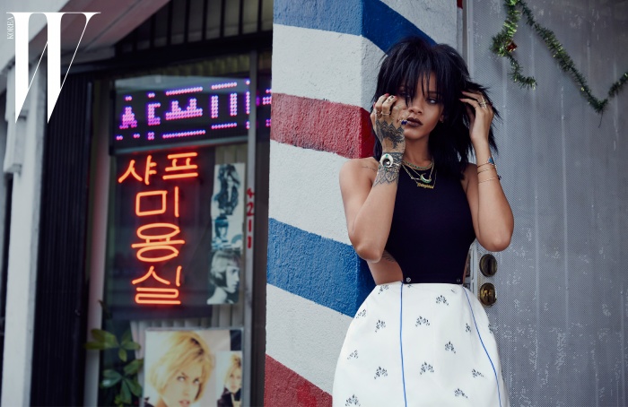Rihanna W Korea 2015 Dennis Leupold