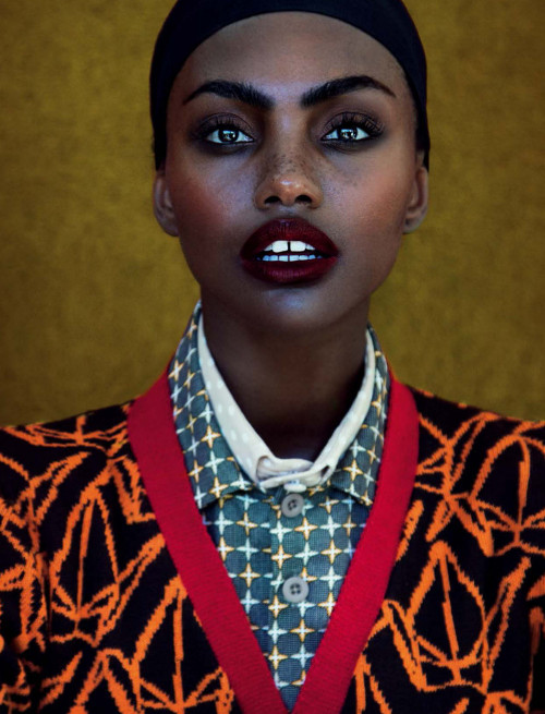 Milan Dixon Elle South Africa, Black Fashion Models