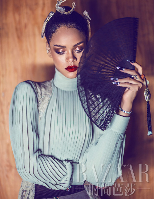 Rihanna Fashion, Rihanna Harper's Bazaar China