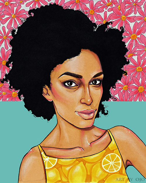 Ojo Agi Illustrations, Black Women Art