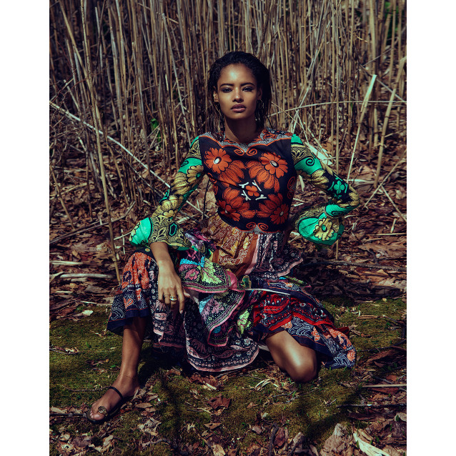 Malaika Firth, The Edit, Black Fashion Models