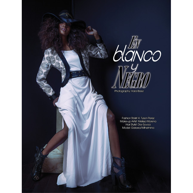 Galaxia Lorenzo, Unvogue Magazine Black Fashion Models