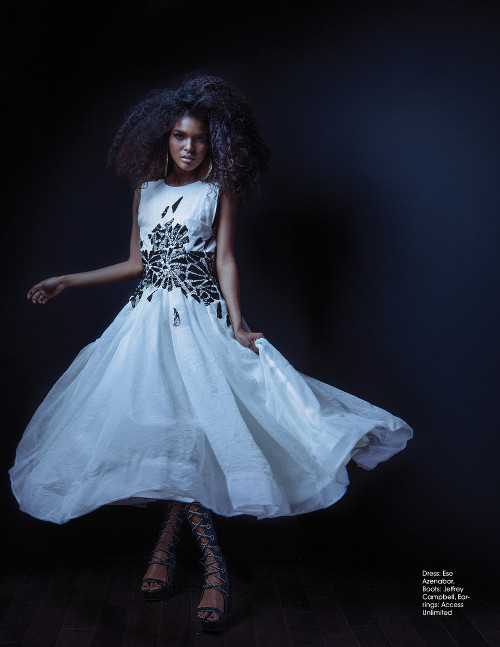 Galaxia Lorenzo, Unvogue Magazine Black Fashion Models