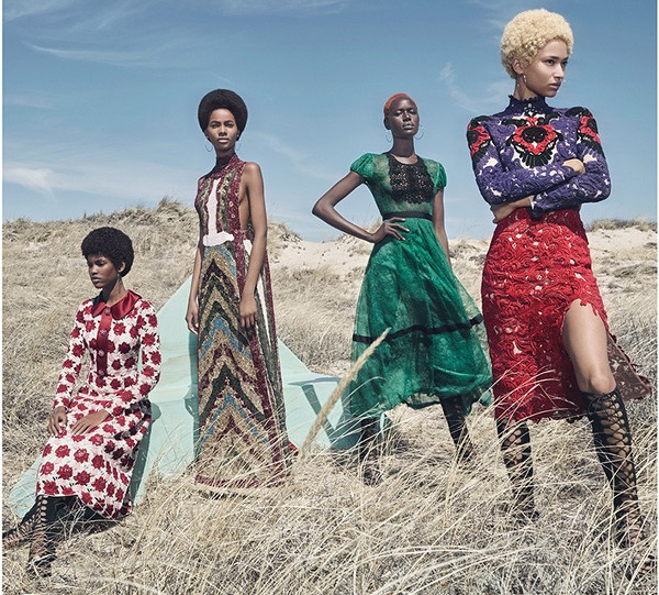 Black Fashion Models, Ajak Deng, Amilna Estevão, Anais Mali, Aya Jones, Binx Walton, Tami Williams