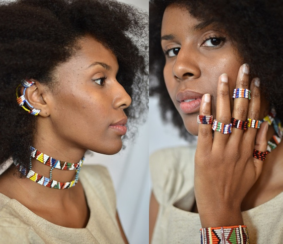 Idia'dega Maasai Women Artisans Kenyan Jewelry Fashion