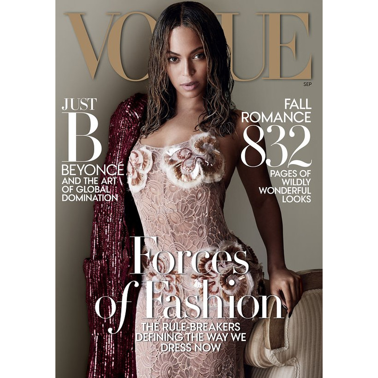 Beyonce Vogue September 2015 mario Testino