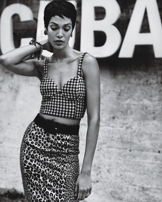 Joan Smalls Adriana Lima W Magazine Cuba