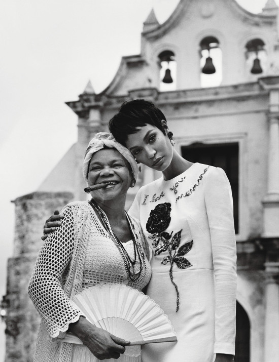 Joan Smalls Adriana Lima W Magazine Cuba