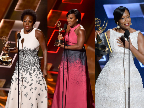 2015 Emmys Viola Davis, Uzo Aduba, Regina King, Black Women