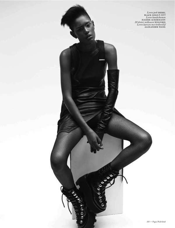 Editorials Ysaunny Brito Vogue Netherlands November 2015 Superselected Black Fashion