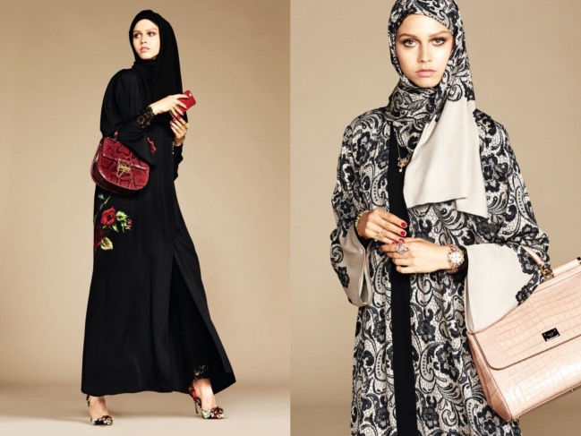 Dolce & Gabbana Abaya Hijab