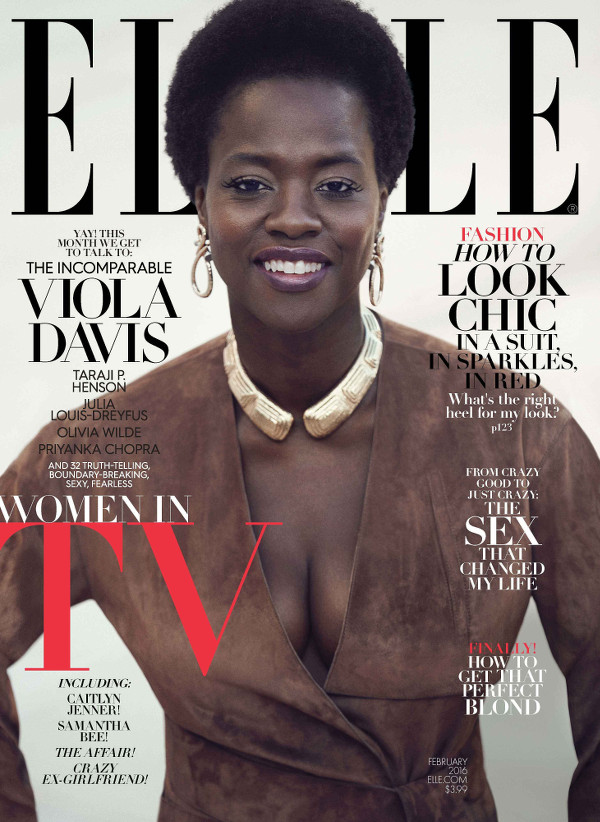 Viola Davis Elle magazine 2016