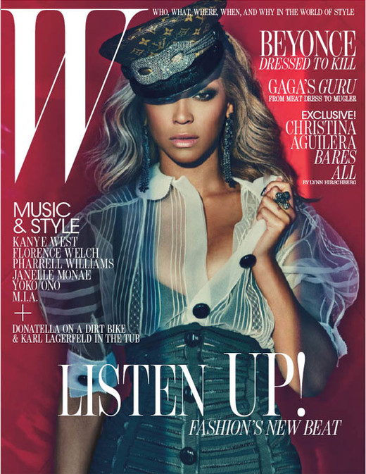 Beyonce W Magazine 2011
