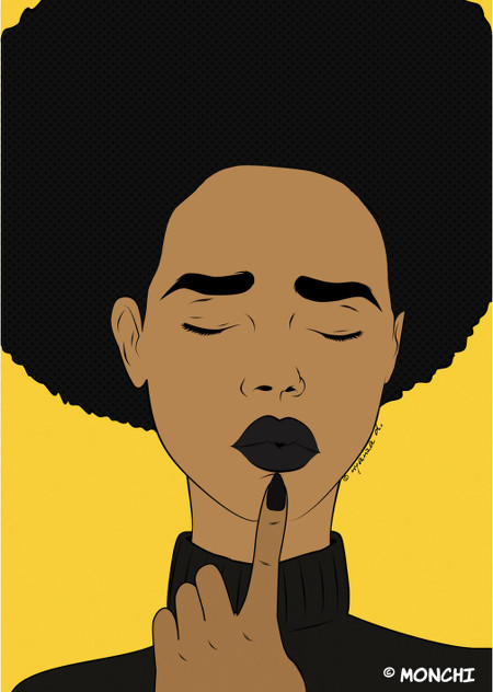 Natural Hair Art, Black Artists, Black Women Art