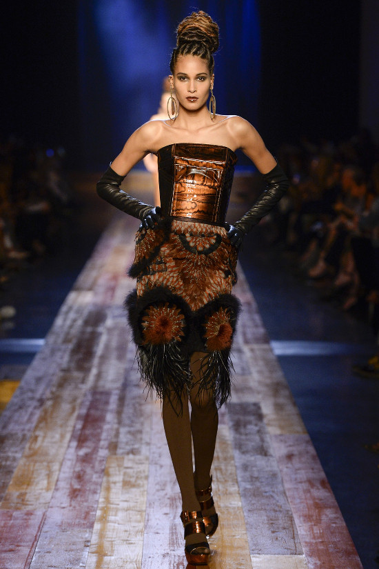 Jean Paul Gaultier Black Fashion Models