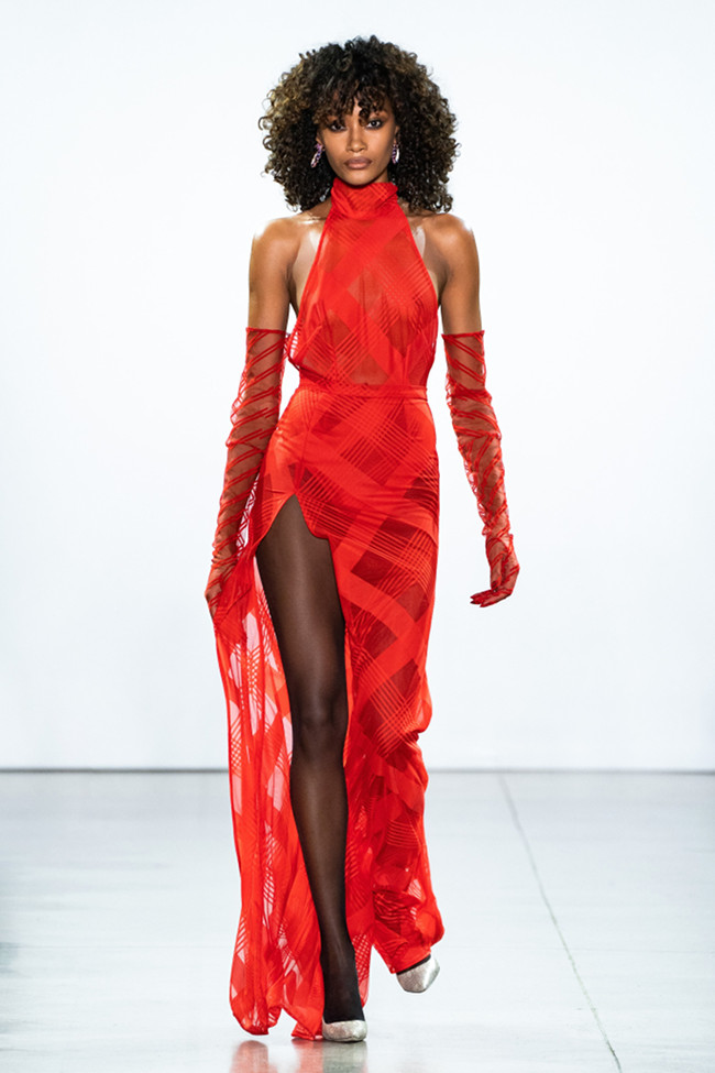 On the Runway. LaQuan Smith Fall 2019. SUPERSELECTED