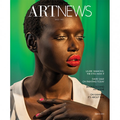 Ajak Deng Covers Art News For Laurie Simmons' 'How We See' Exhibition ...