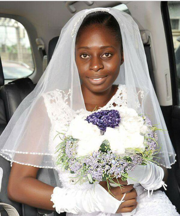 Nigerian Bride Goes Makeup Free For Her