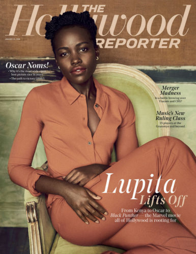Lupita Nyongo Covers The Hollywood Reporter Superselected Black Fashion Magazine Black 