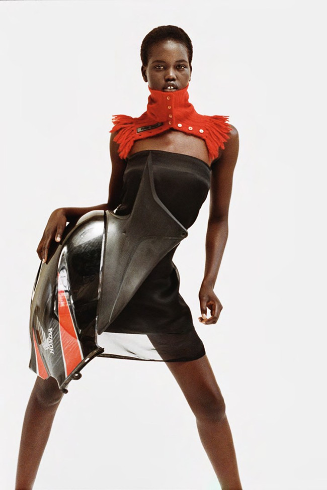 Editorials. Adut Akech. Self Service Fall/Winter 2018. Images by ...