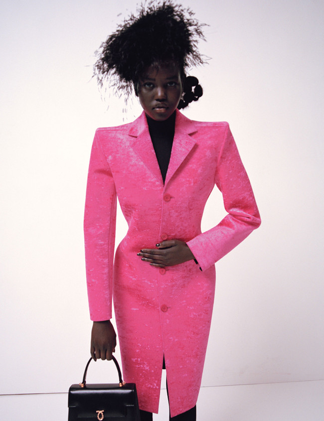 Editorials. Adut Akech. i-D Magazine Spring 2019. Images by Campbell ...