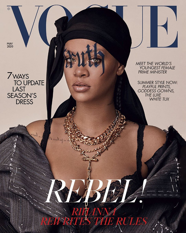 Rihanna, Rihanna Fashion, Rihanna British Vogue, Rihanna British Vogue May 2020