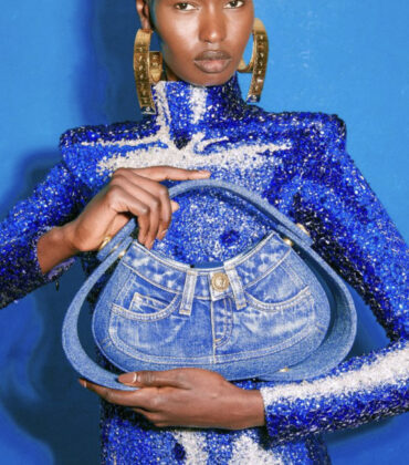 Collections. Balmain Resort 2025.  Nyarach Abouch Ayuel by Olivier Rousteing.